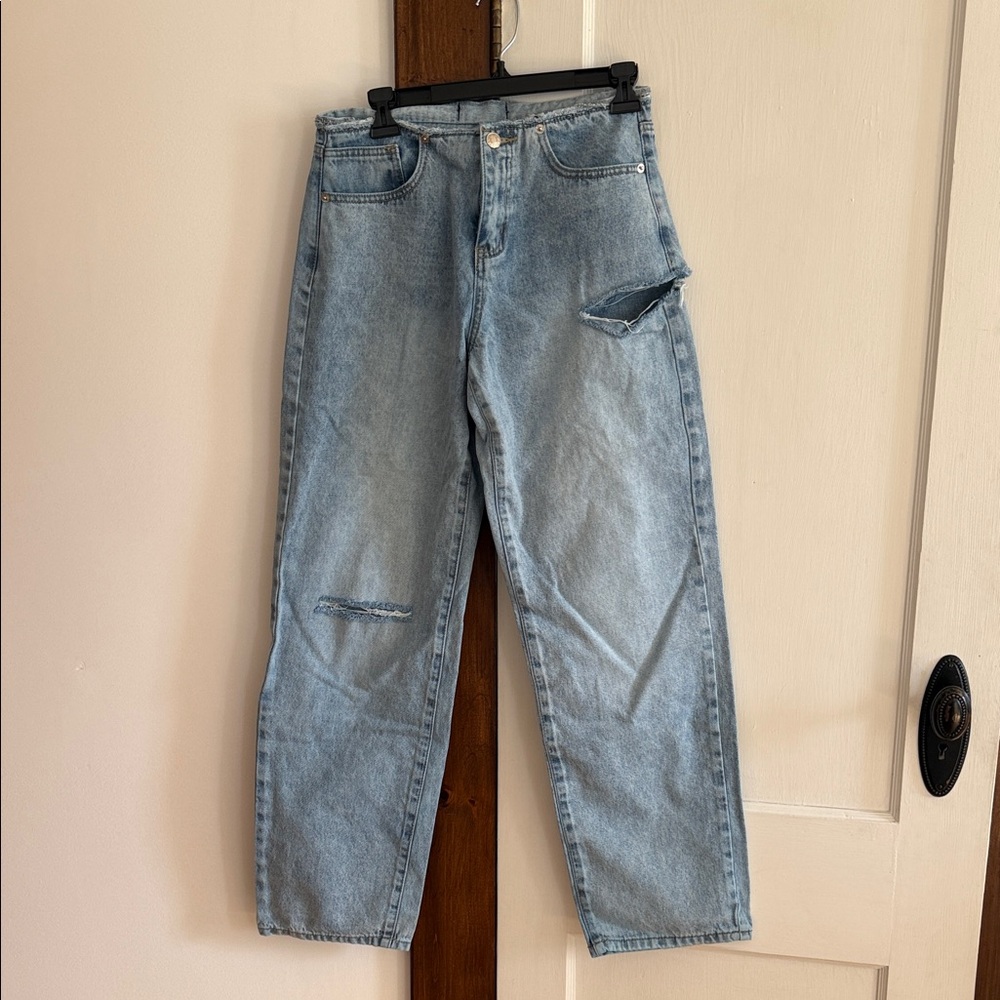 White Fox Light Wash Jeans